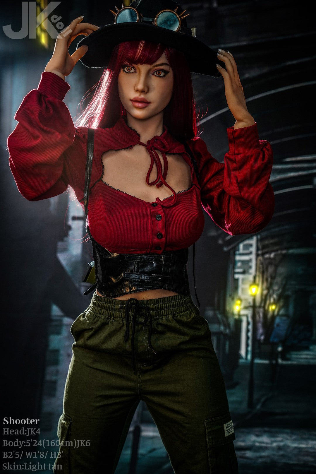 Shotter-sekspop (JK-Doll 160 cm D-cup JK4 TPE)