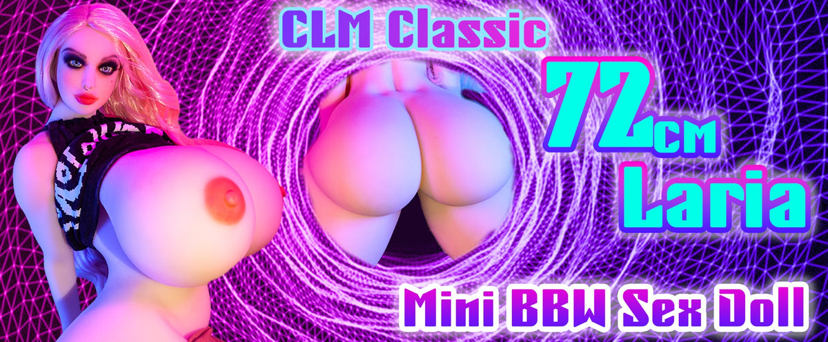 Laria-sekspop (Climax Doll Mini 72 cm S-cup TPE)