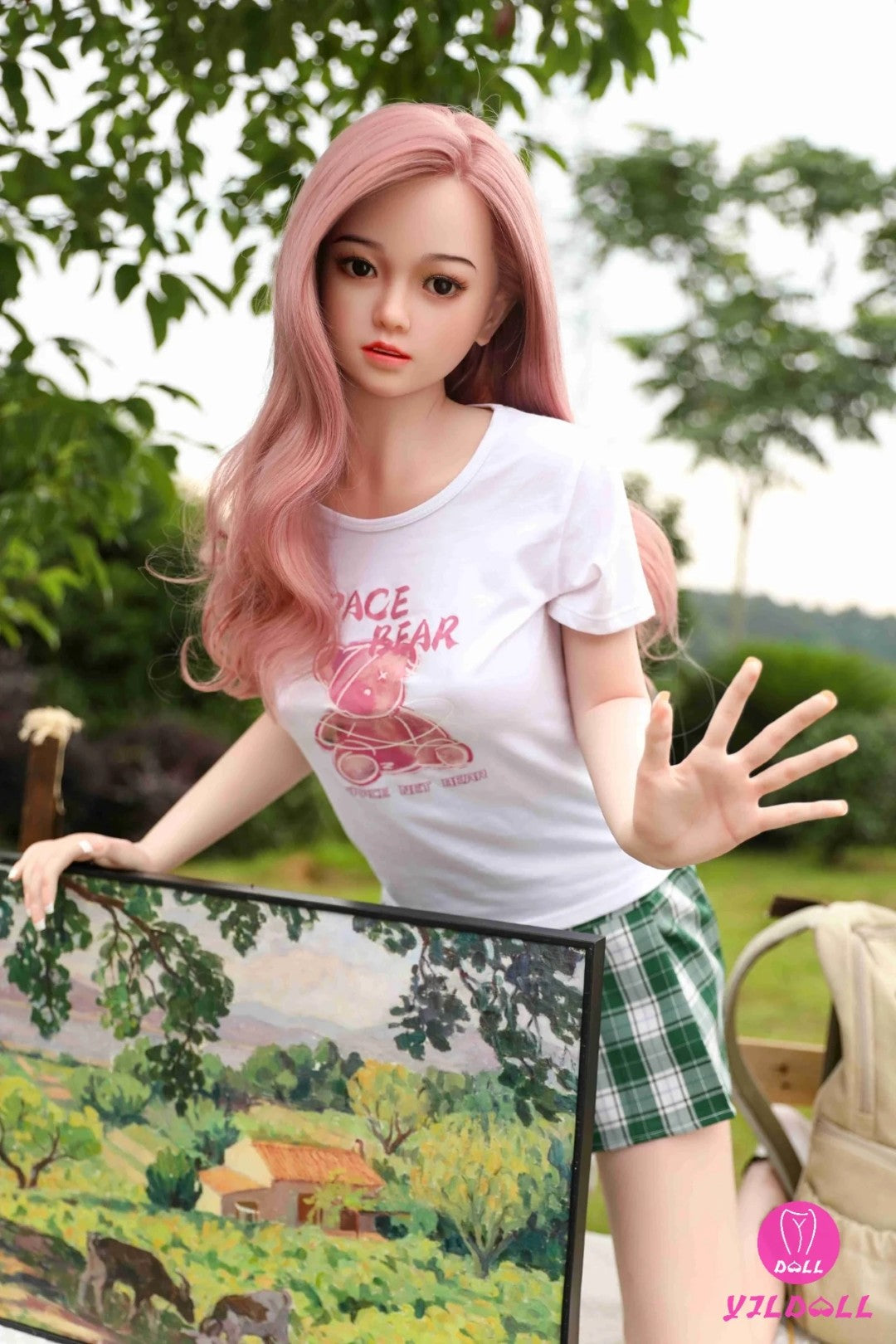 Joyce sekspop (YJL Doll 148 cm D-cup #370 TPE+siliconen)