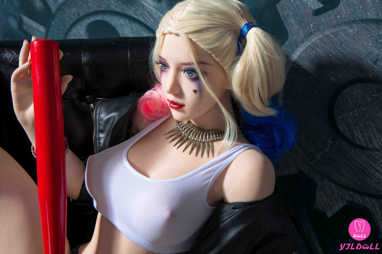 Harley Quinn-sekspop (YJL Doll 168 cm C-cup #31 TPE)