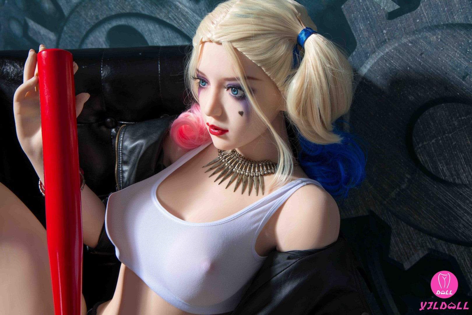 Harley Quinn-sekspop (YJL Doll 168 cm C-cup #31 TPE)