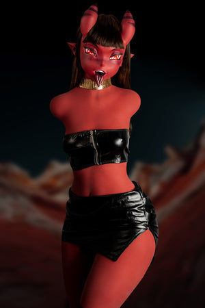 Meru de Succubus Torso Sex Doll (Climax Doll Pro 110cm A-Kupa TPE+Silicone)