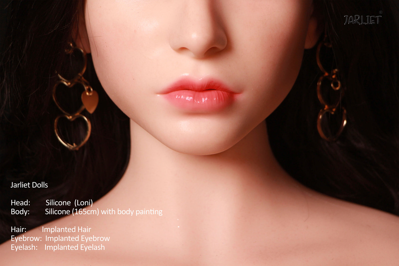Loni-sekspop (Jarliet 165 cm C-cup siliconen)