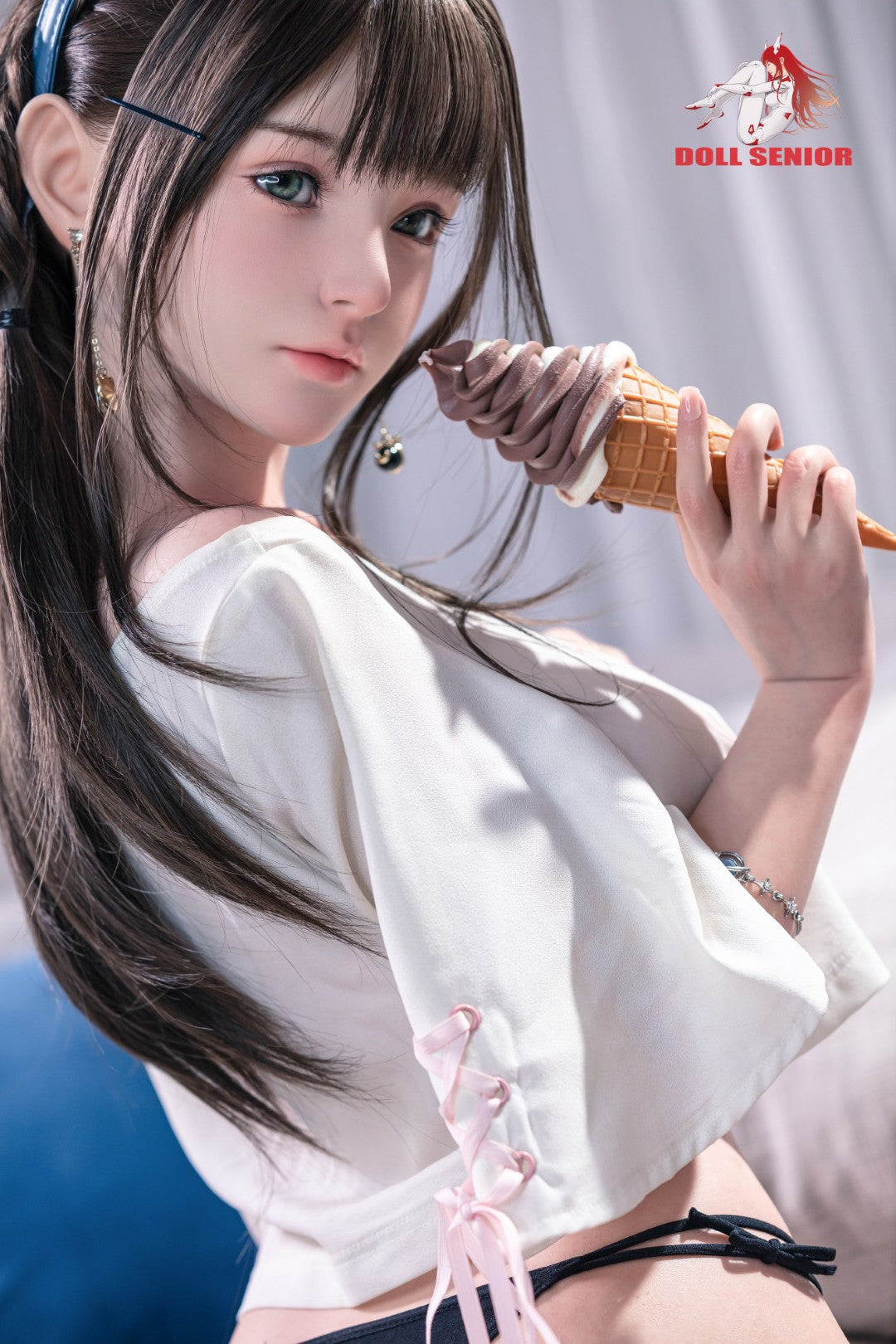 Miye-sekspop (pop senior 148 cm D-Cup #22 siliconen)