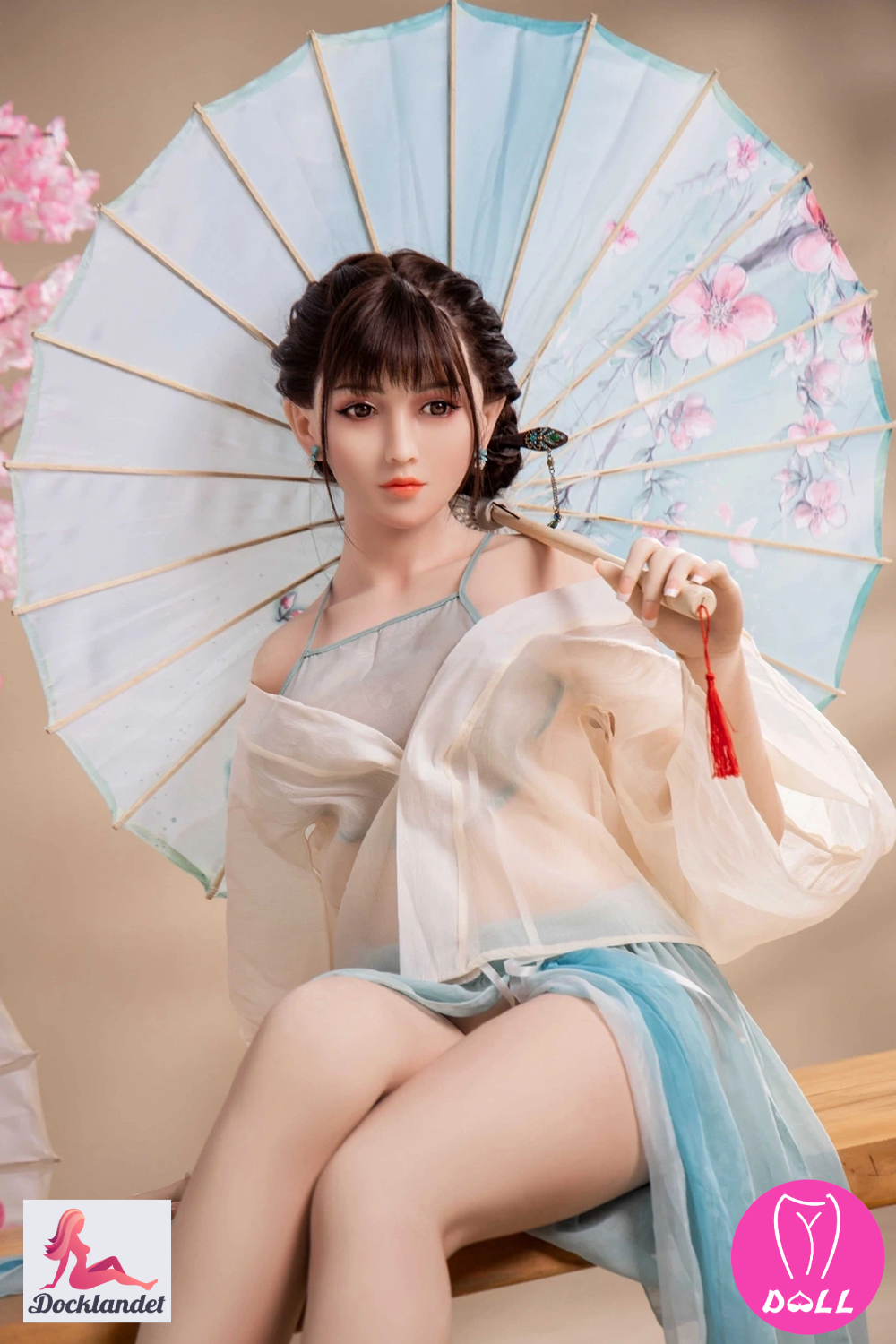 Zahra-sekspop (YJL Doll 165 cm D-cup #262 TPE+siliconen)