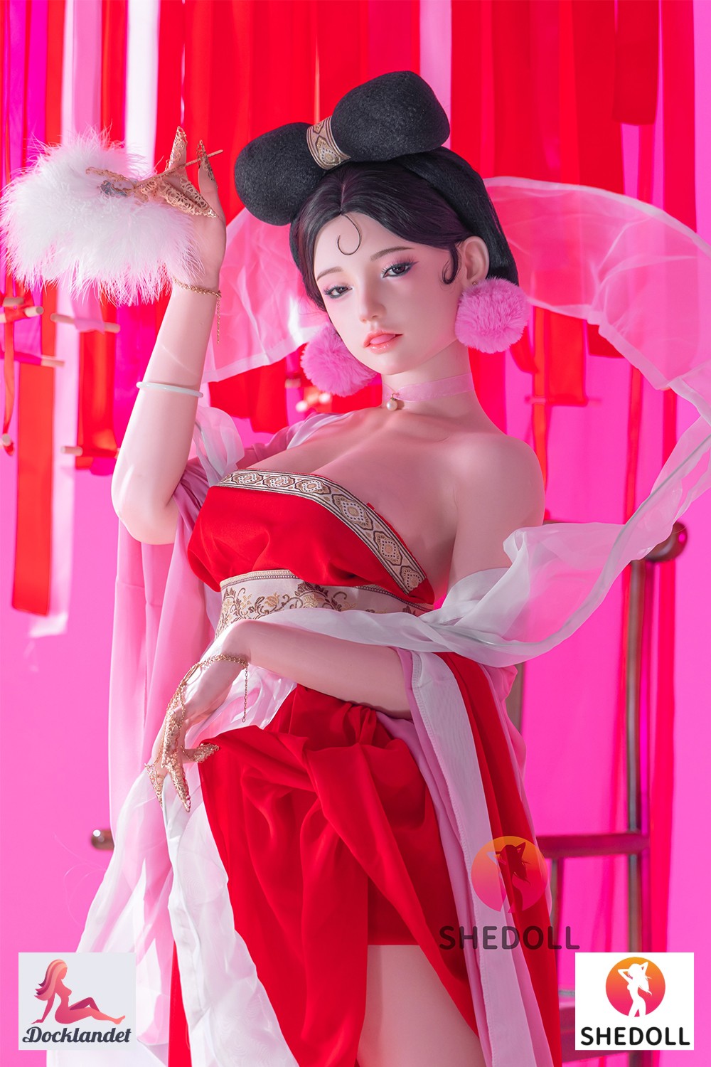 Vesper-sekspop (SHEDOLL 168 cm D-cup #SH193 2.0 siliconen)