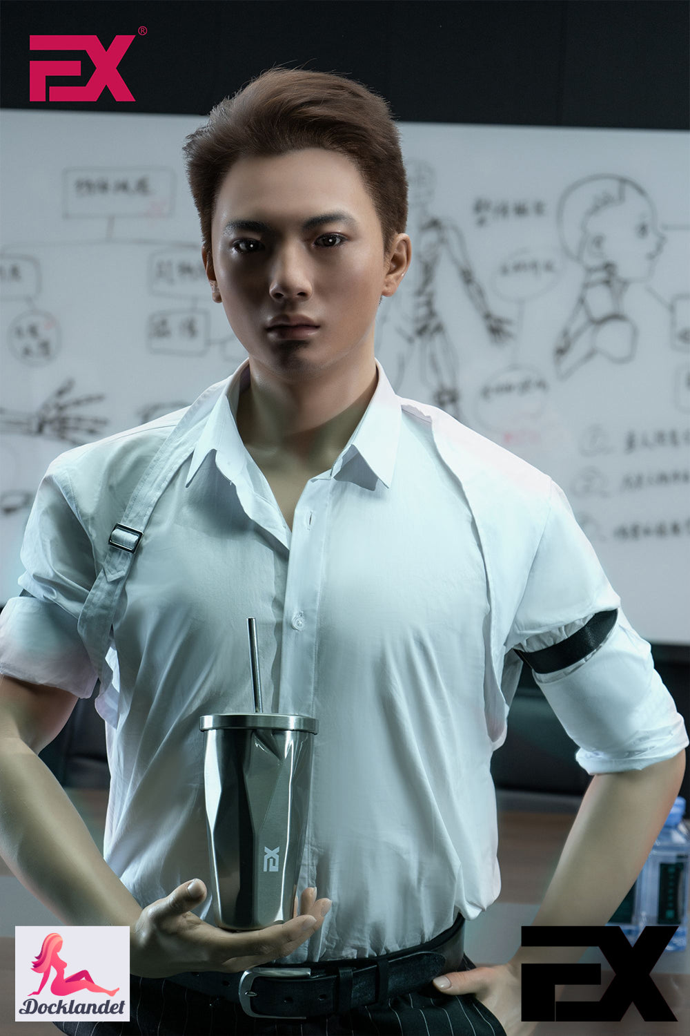 Kevin mannelijke sekspop (EXDoll 173 cm #Exclone siliconen)