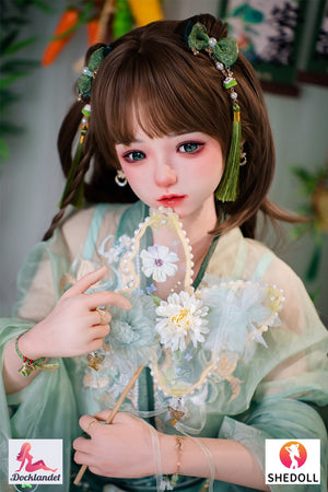 Aileen Sex Doll (SHEDOLL 156cm e-cup #Sh191 2.0 siliconen)