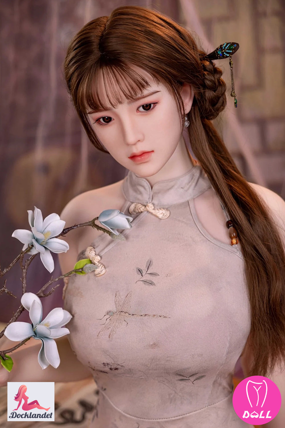 Emmy-sekspop (YJL Doll 165 cm D-cup #396 TPE+siliconen)