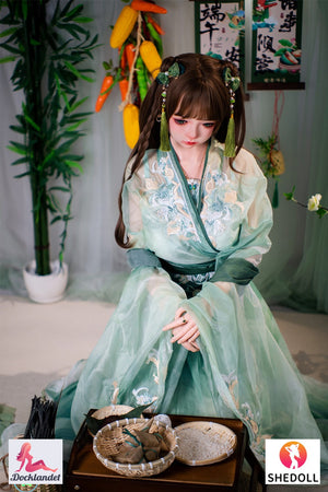Aileen Sex Doll (SHEDOLL 156cm e-cup #Sh191 2.0 siliconen)