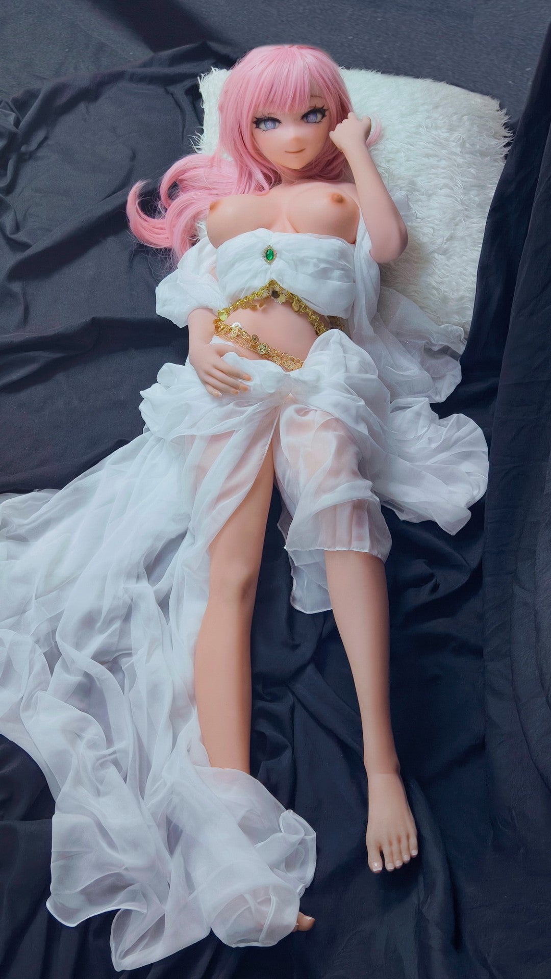 Aihara Marai-sekspop (Elsa Babe 148 cm RAD009 siliconen)