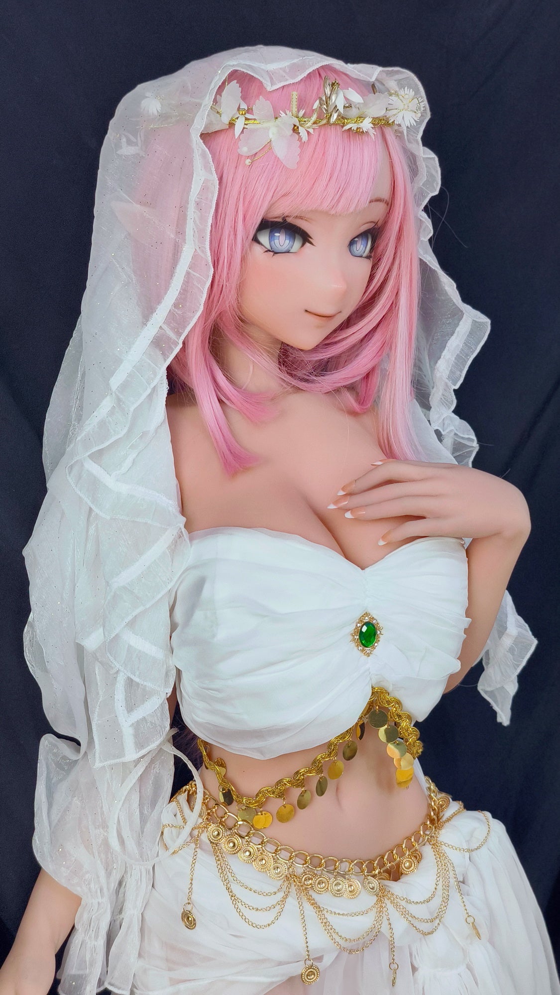 Aihara Marai-sekspop (Elsa Babe 148 cm RAD009 siliconen)