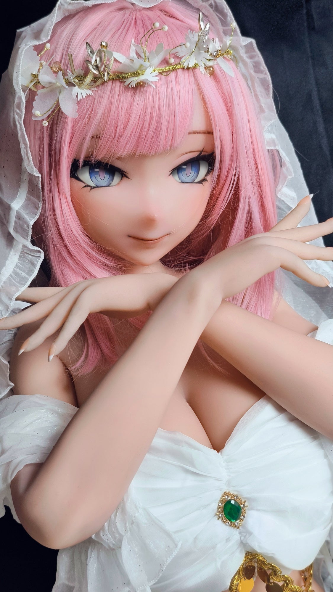 Aihara Marai-sekspop (Elsa Babe 148 cm RAD009 siliconen)