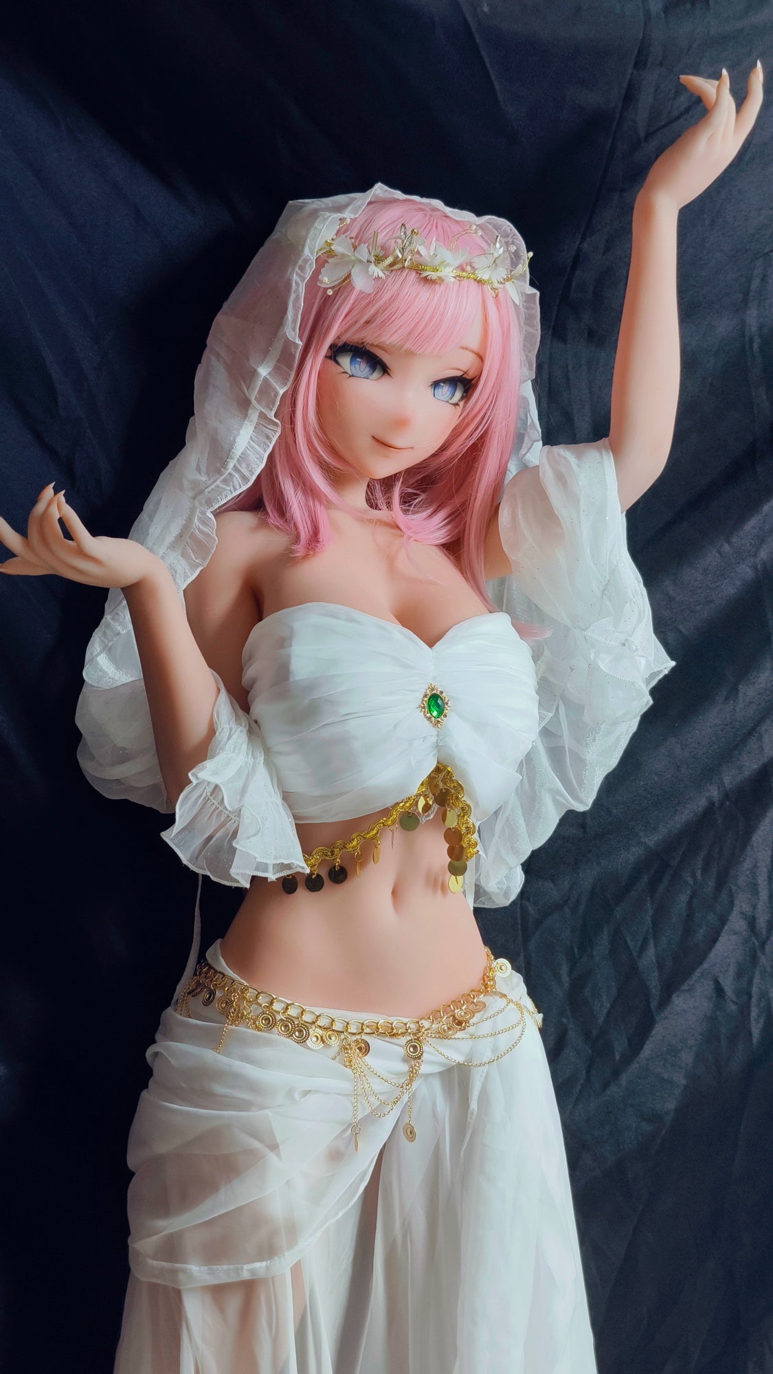 Aihara Marai-sekspop (Elsa Babe 148 cm RAD009 siliconen)
