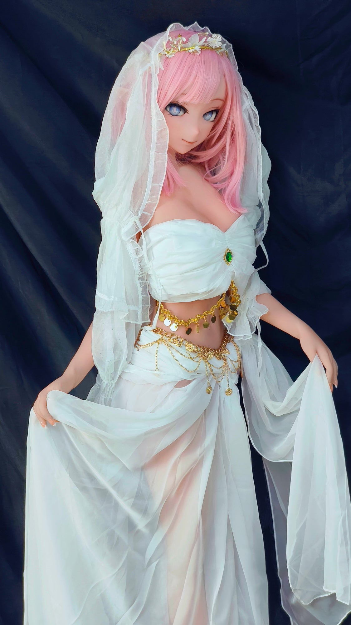 Aihara Marai-sekspop (Elsa Babe 148 cm RAD009 siliconen)