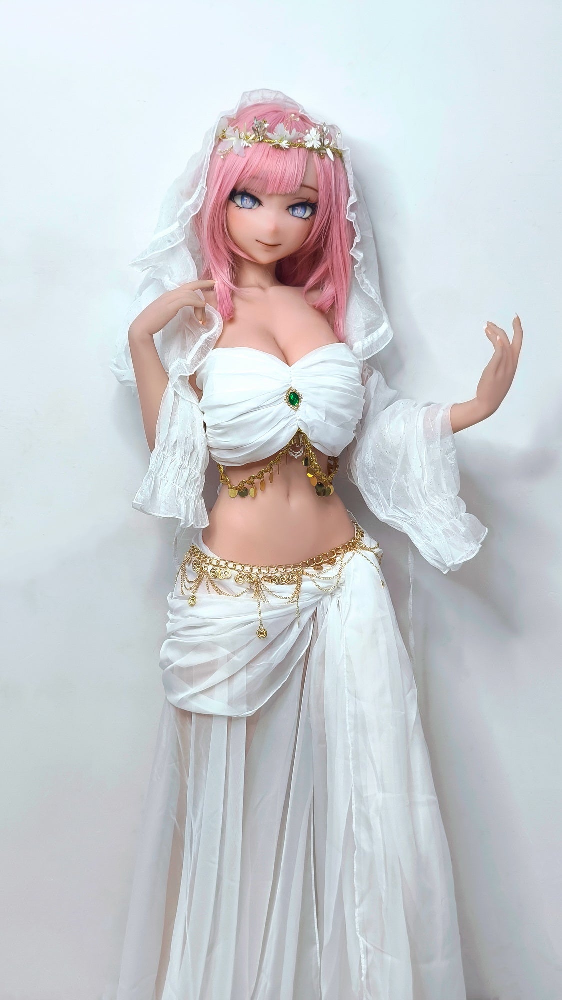 Aihara Marai-sekspop (Elsa Babe 148 cm RAD009 siliconen)