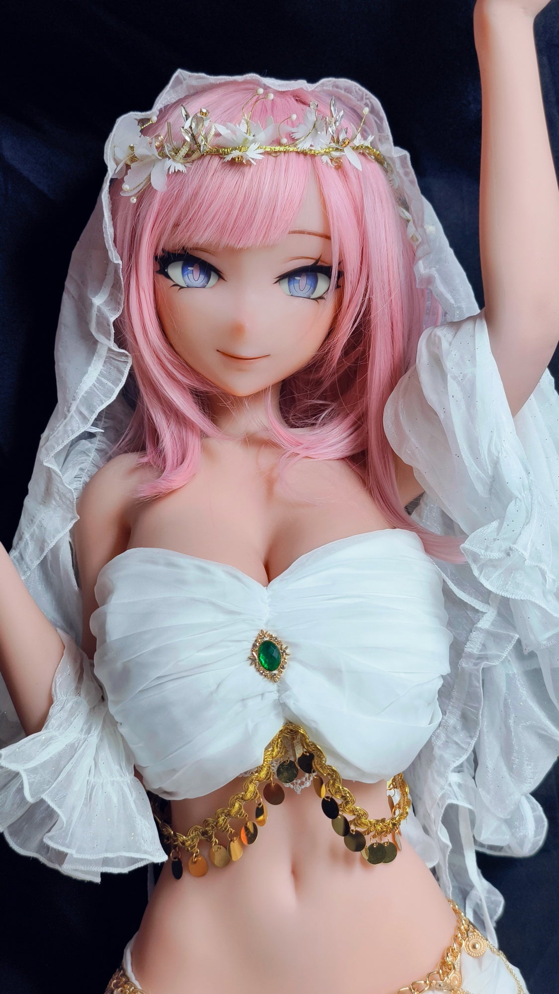 Aihara Marai-sekspop (Elsa Babe 148 cm RAD009 siliconen)