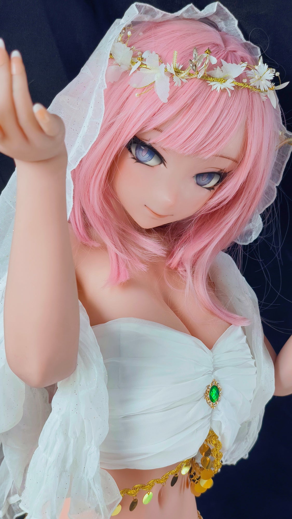 Aihara Marai-sekspop (Elsa Babe 148 cm RAD009 siliconen)