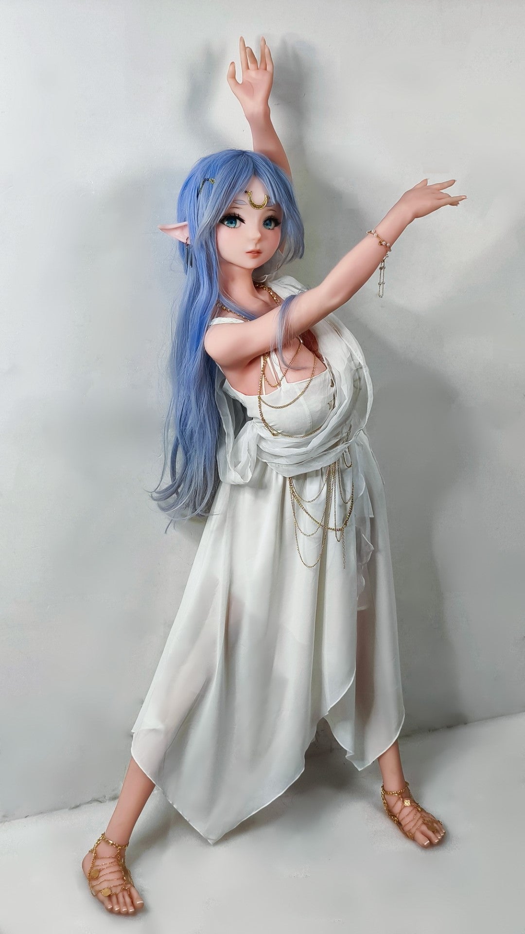 Niwa Yui-sekspop (Elsa Babe 148 cm AHR010 siliconen)