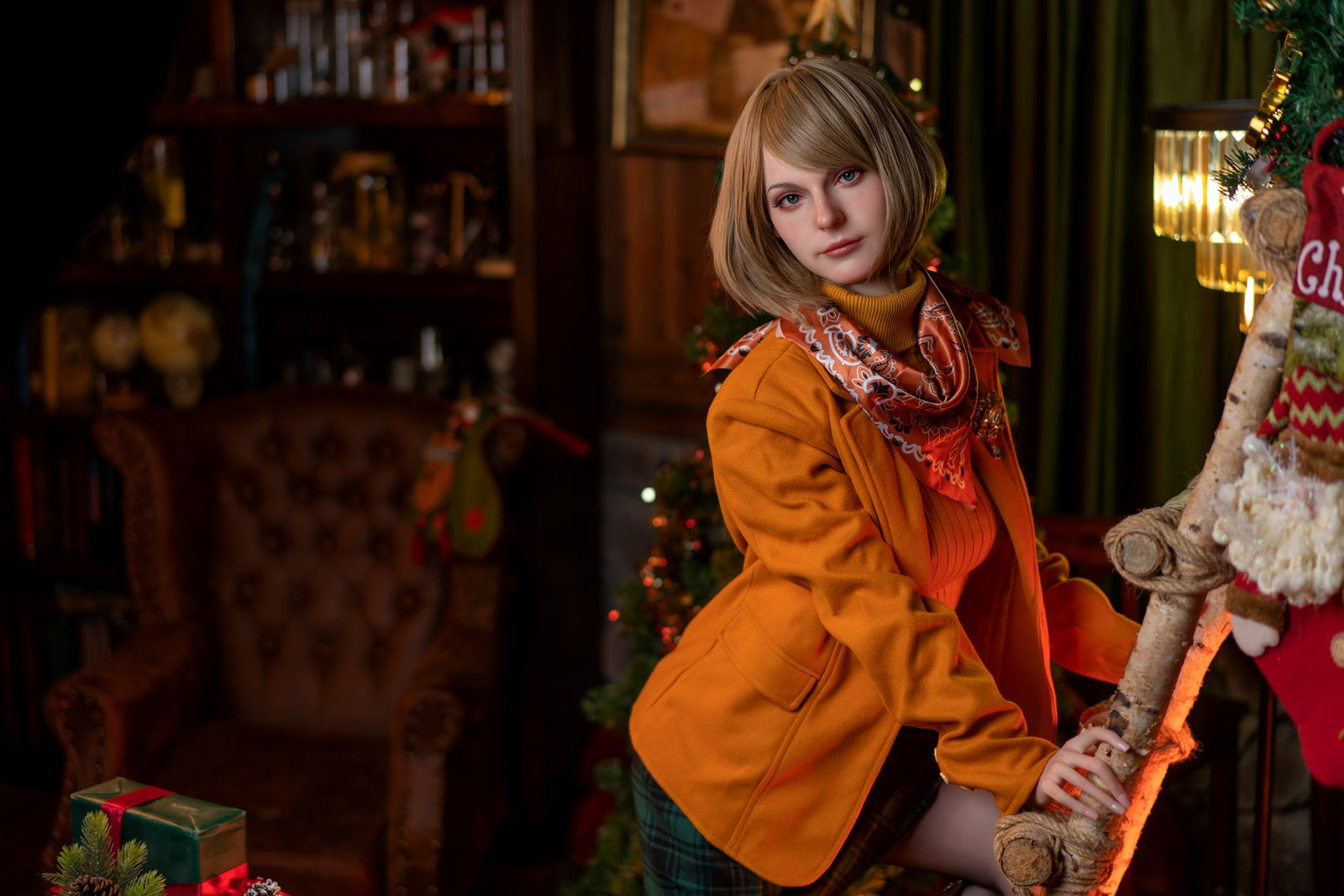 Ashley Graham-sekspop (Game Lady 171 cm G-Cup nr. 22 siliconen)