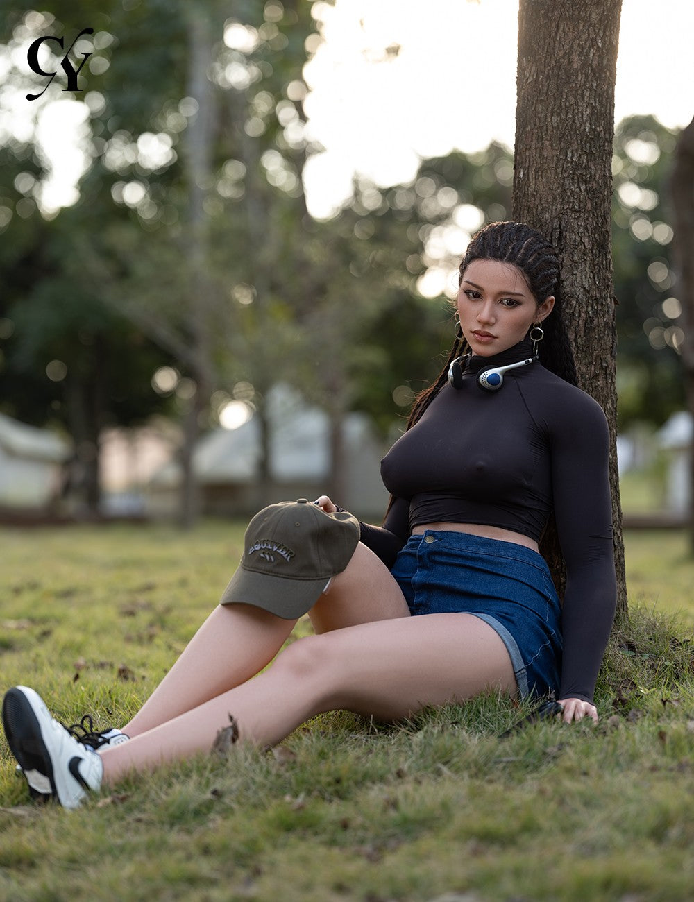 Amber sekspop (TOP CYDOLL 170cm D-cup TPE+Siliconen)