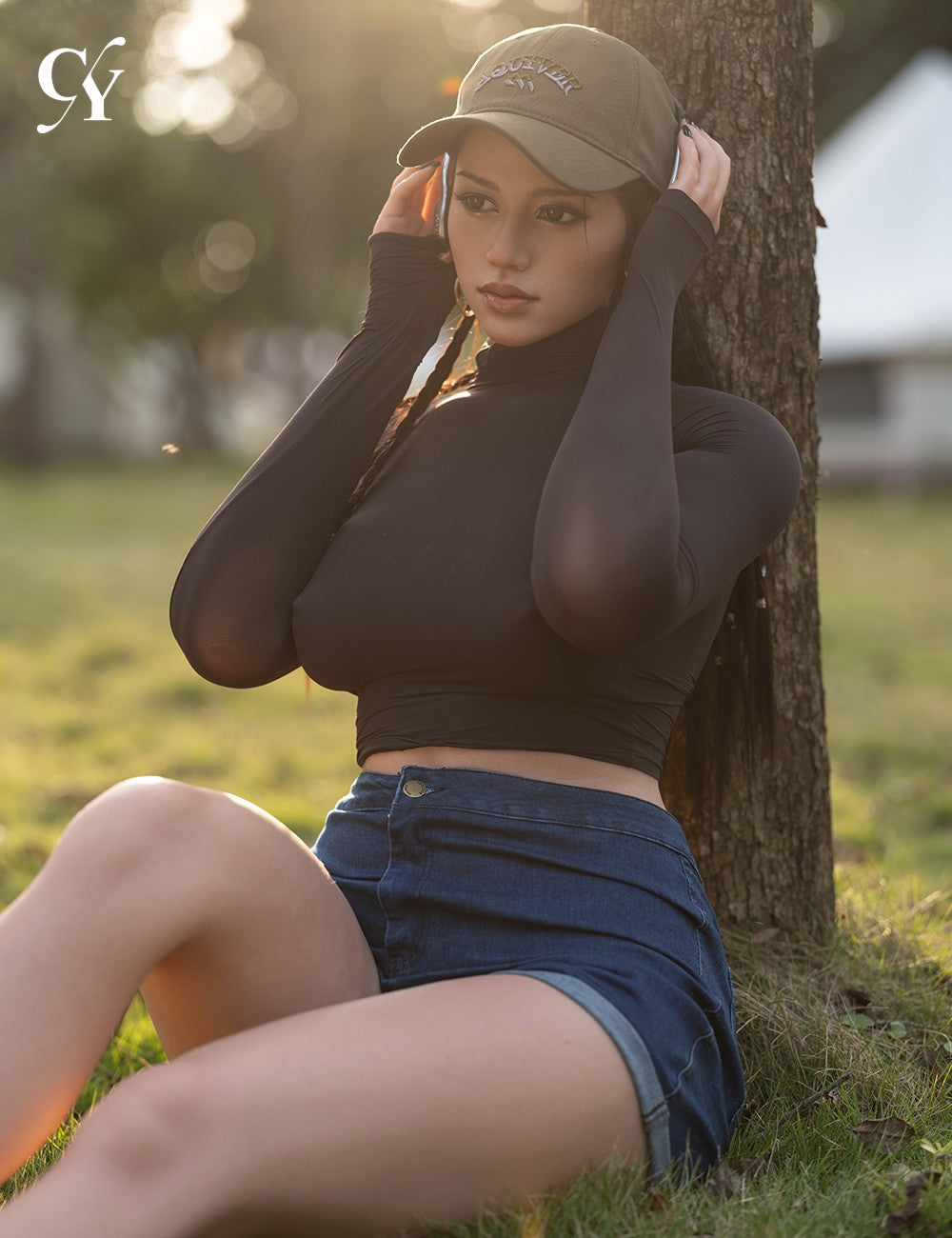 Amber sekspop (TOP CYDOLL 170cm D-cup TPE+Siliconen)