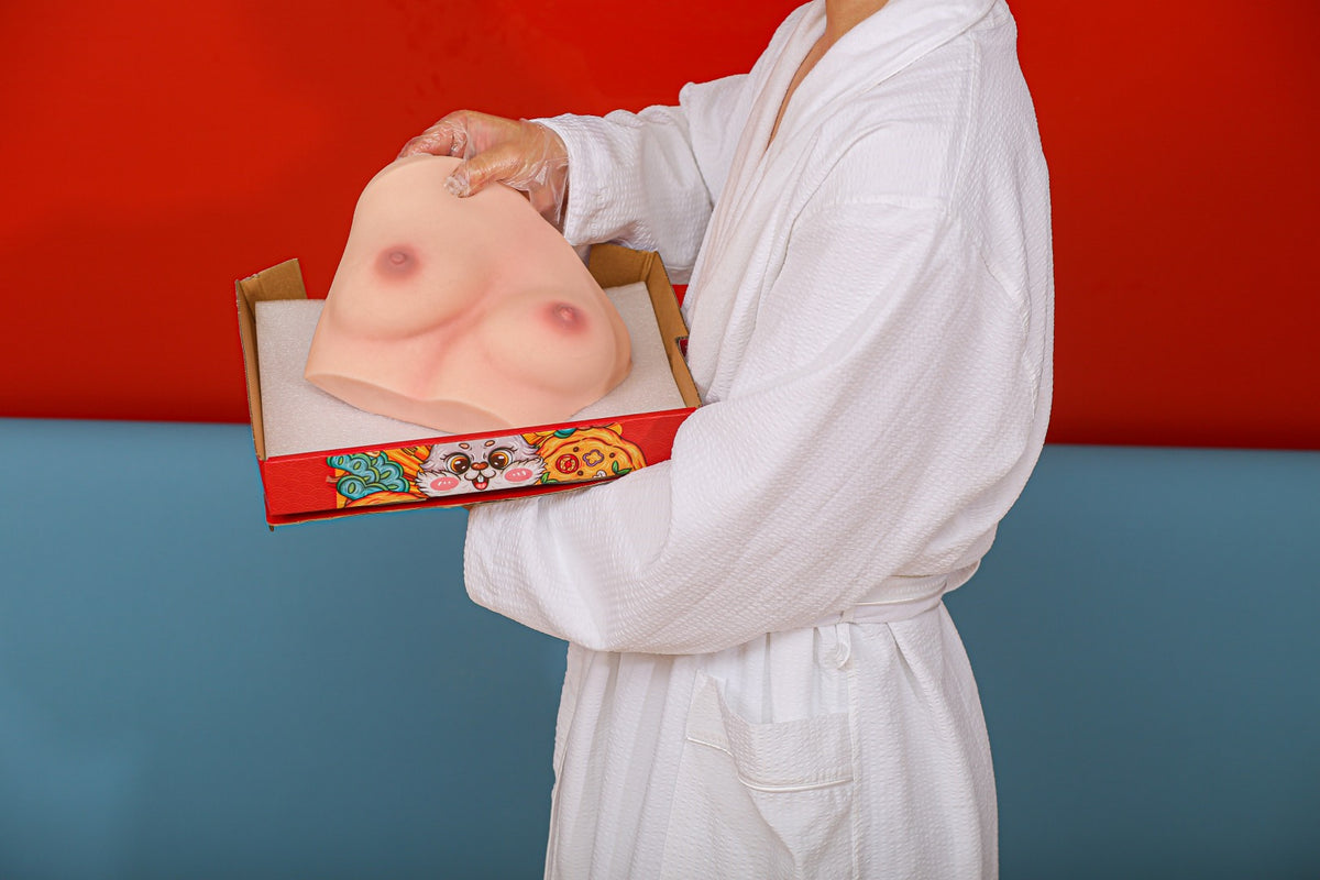 Borst(S) Torso Sekspop (Climax Doll Pro A cup Siliconen)