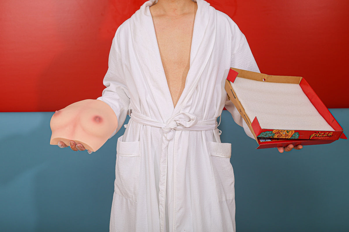 Borst(S) Torso Sekspop (Climax Doll Pro A cup Siliconen)