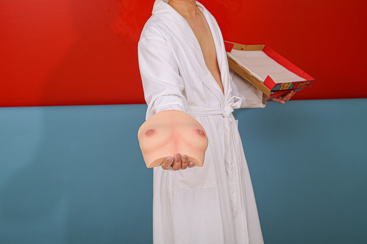 Borst(S) Torso Sekspop (Climax Doll Pro A cup Siliconen)