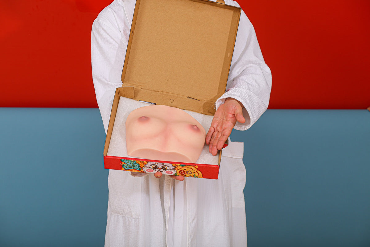 Borst(S) Torso Sekspop (Climax Doll Pro A cup Siliconen)