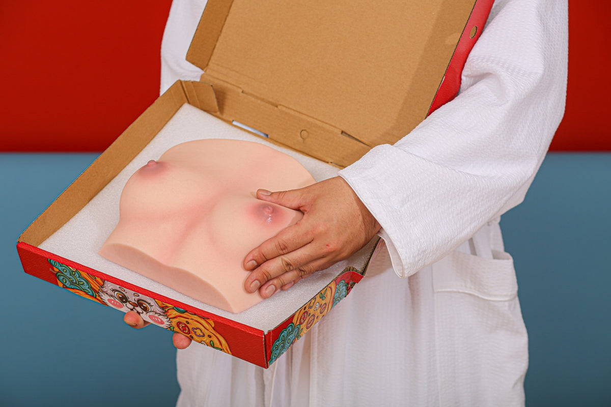 Borst(S) Torso Sekspop (Climax Doll Pro A cup Siliconen)