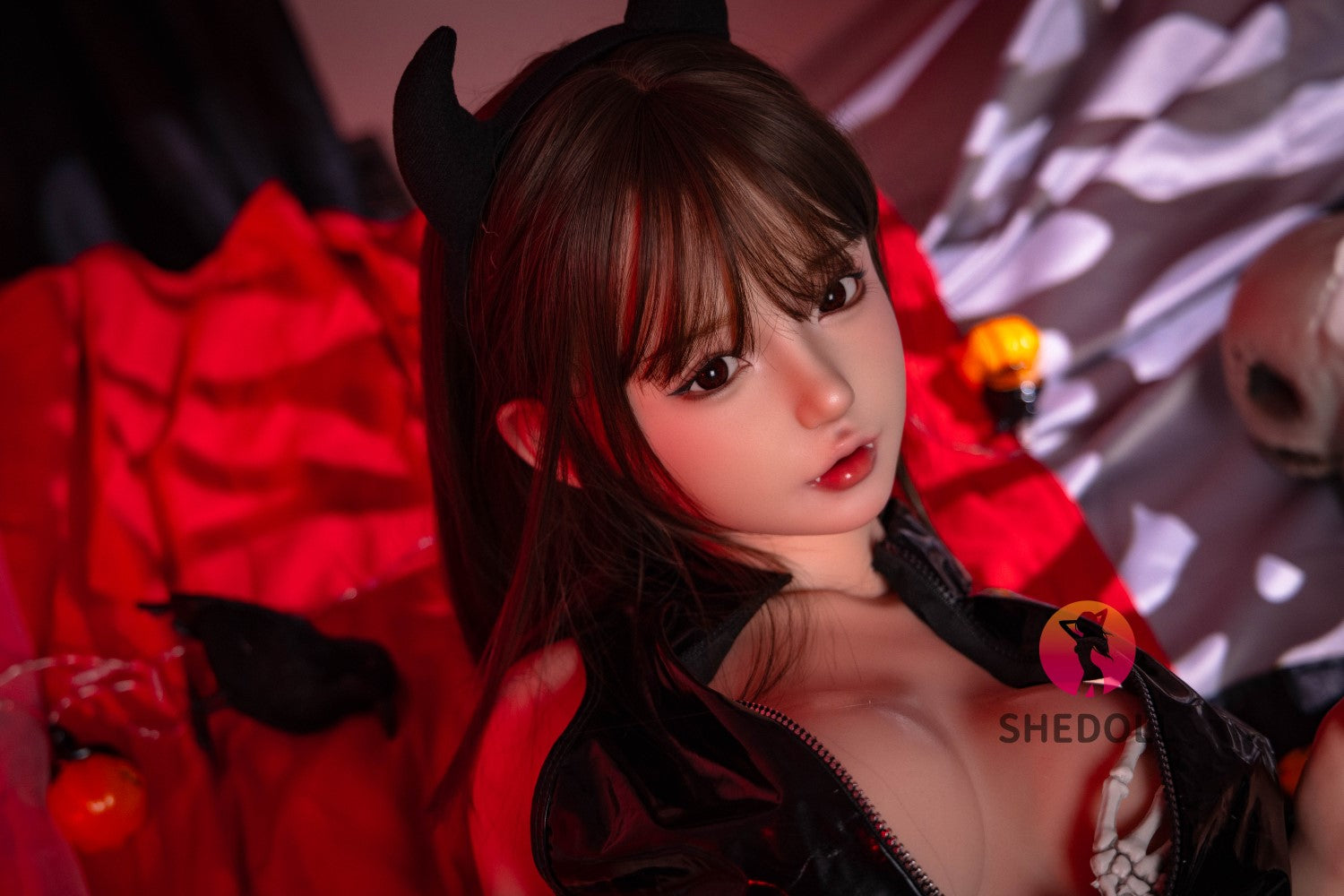 Yuan-sekspop (SHEDOLL 148 cm D-cup #SH141 2.0 siliconen)