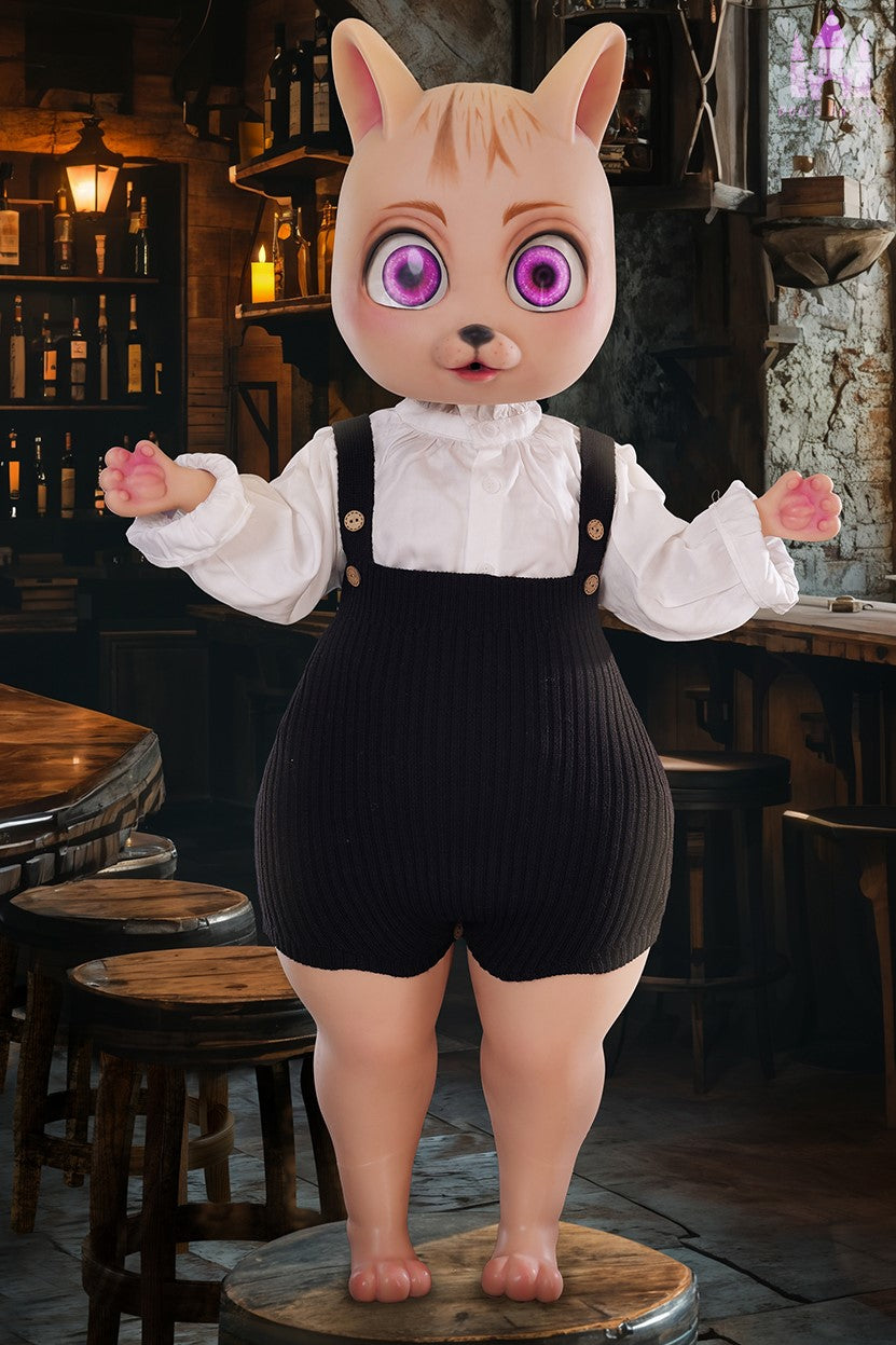 Bearrie Sex Doll (Dolls Castle 92 cm a-cup siliconen)