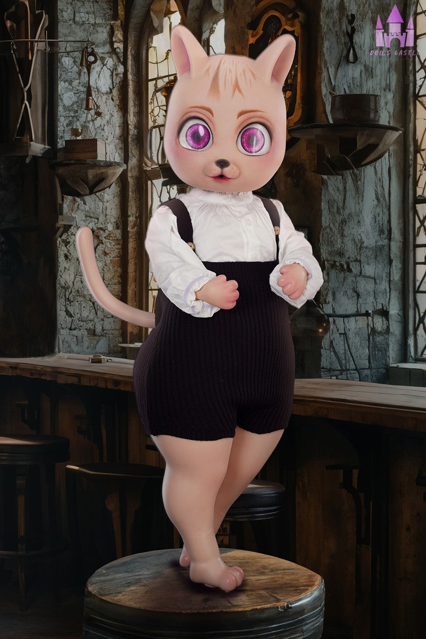 Bearrie Sex Doll (Dolls Castle 92 cm a-cup siliconen)