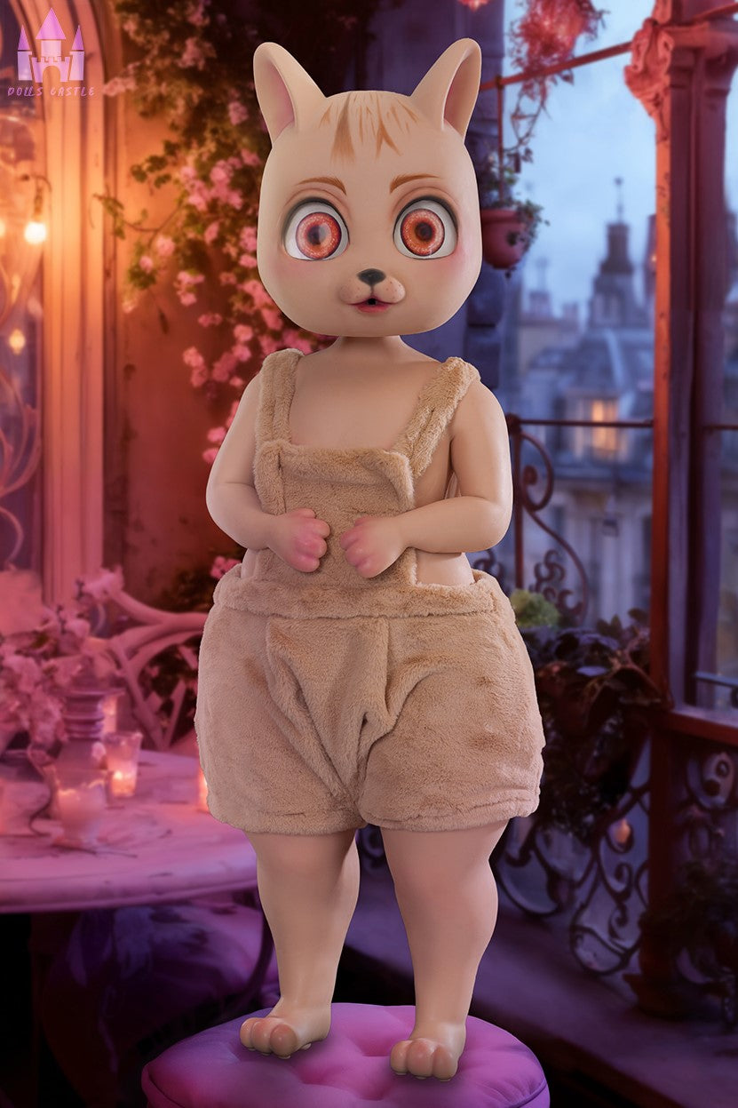 Bearrie-sekspop (Dolls Castle 92 cm A-cup siliconen)