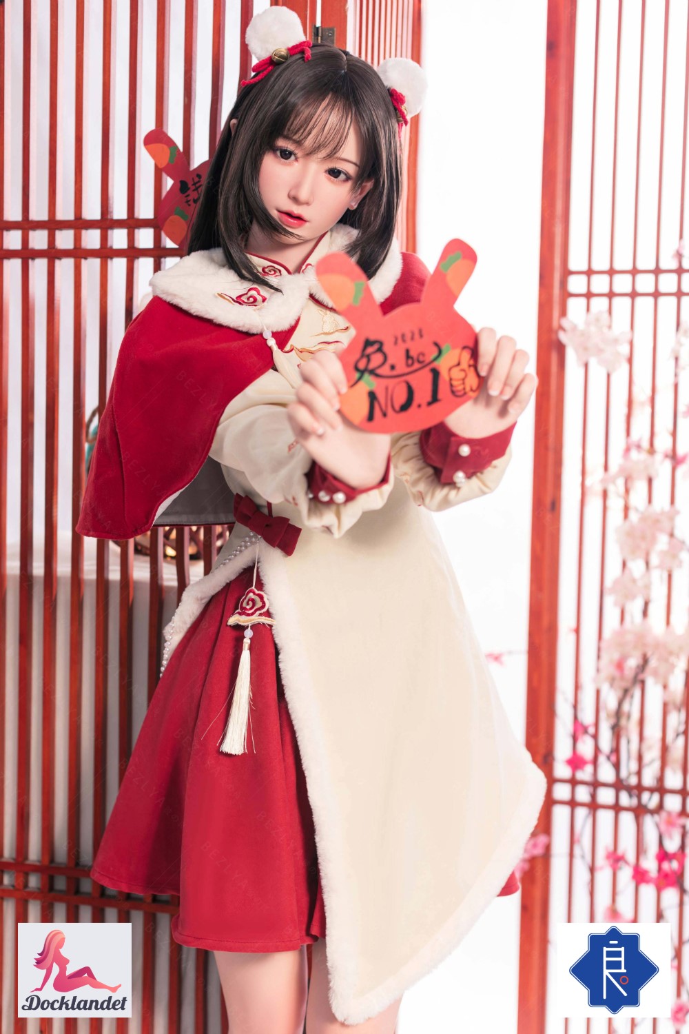 Platycodon-sekspop (Bezlya Doll 163 cm E-cup 2.2 siliconen)