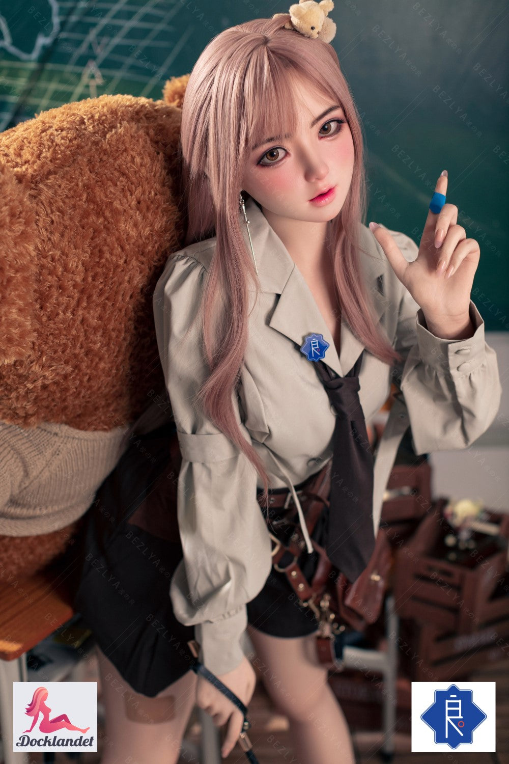 Convallaria-sekspop (Bezlya Doll 155 cm B-cup 2.1 siliconen)