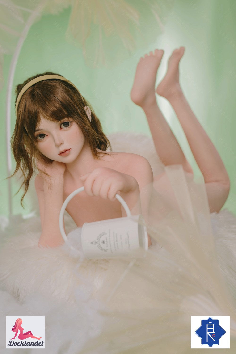 Ruriokoshi-sekspop (Bezlya Doll 138 cm A-cup 2.0 TPE+Siliconen)