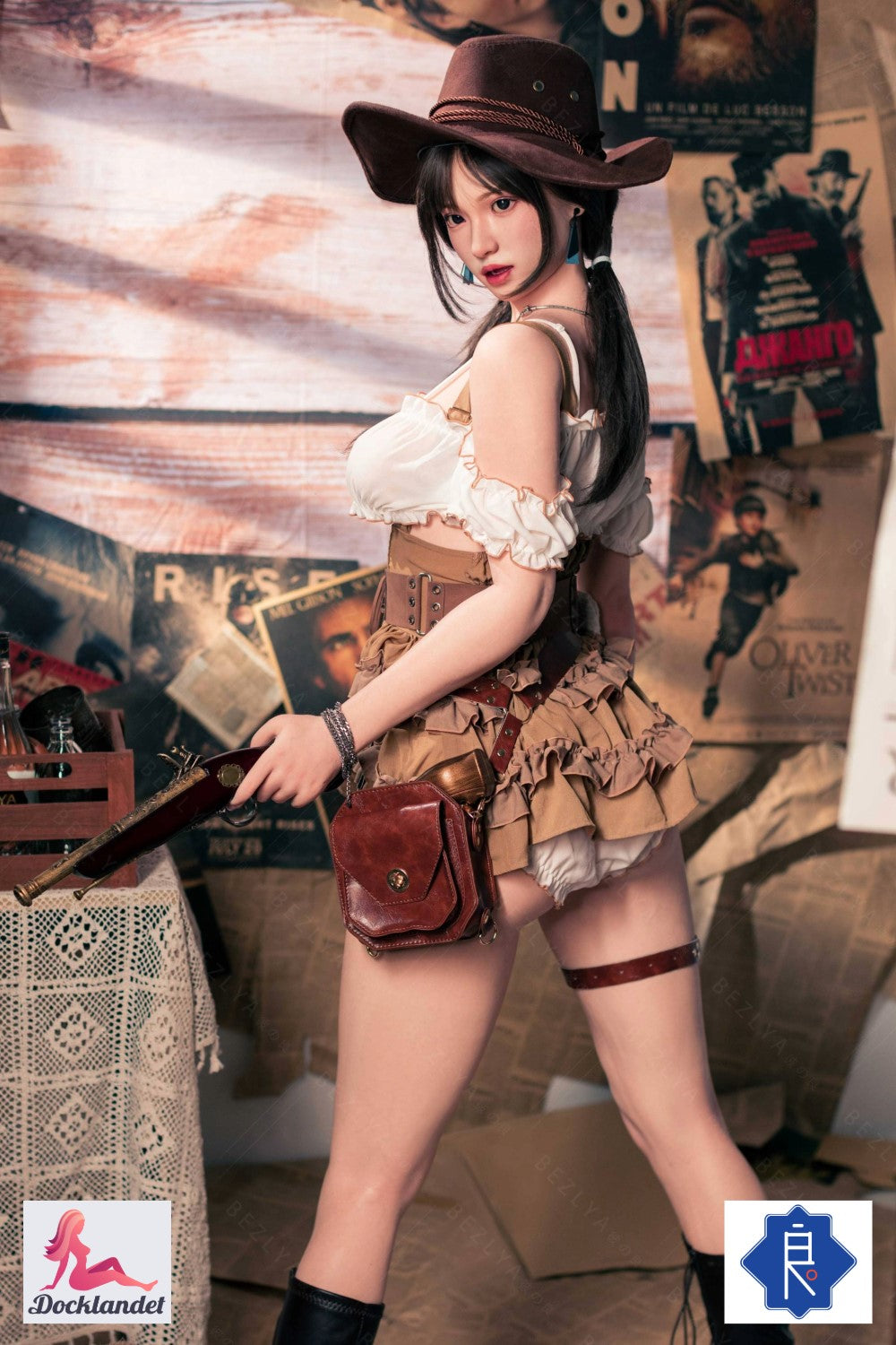 Helianthus-sekspop (Bezlya Doll 162 cm C-cup 2,2U siliconen)