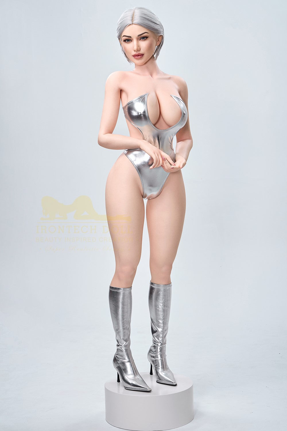 Cassiopeia-sekspop (Irontech Doll 159 cm G-Cup S13 siliconen)