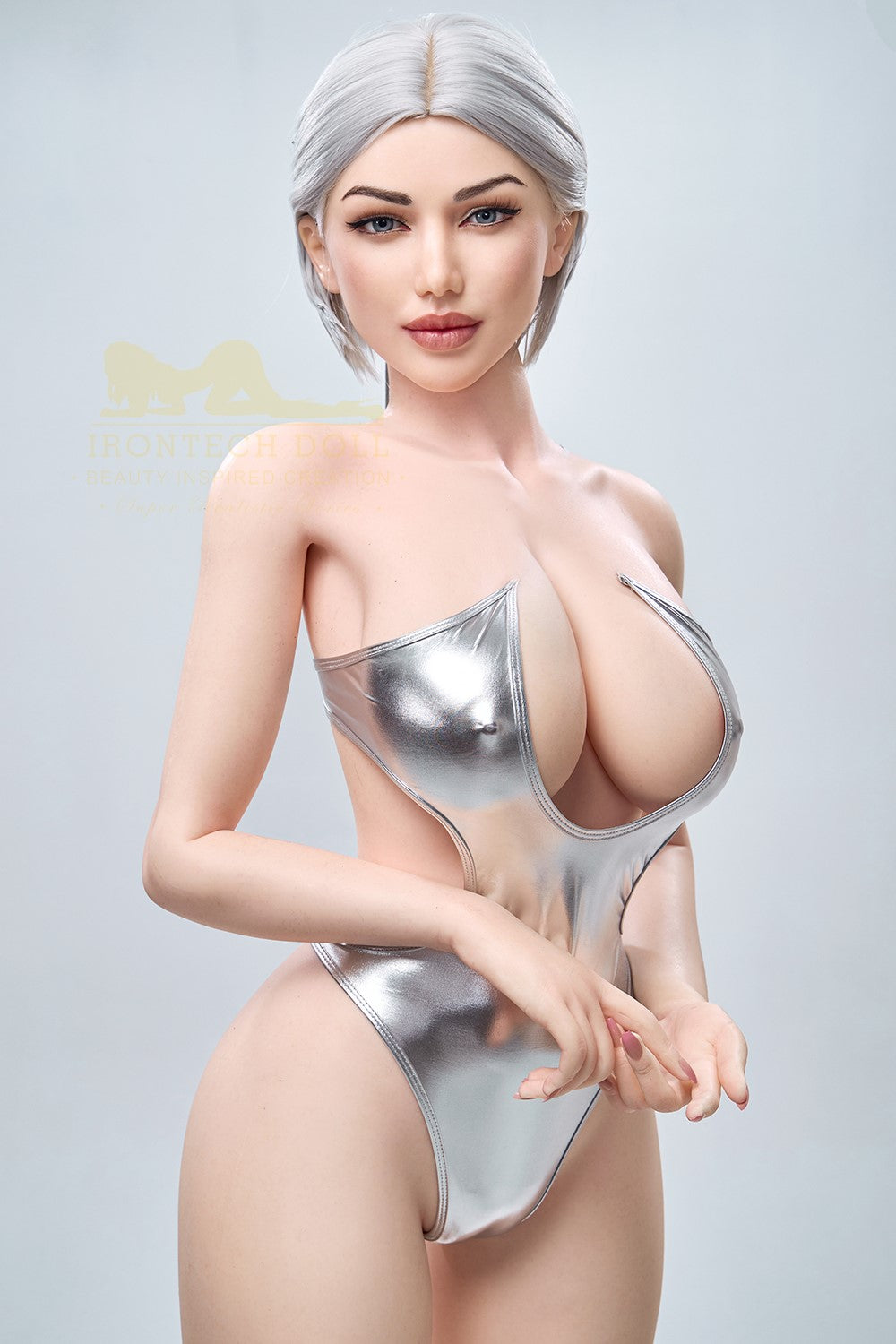 Cassiopeia-sekspop (Irontech Doll 159 cm G-Cup S13 siliconen)