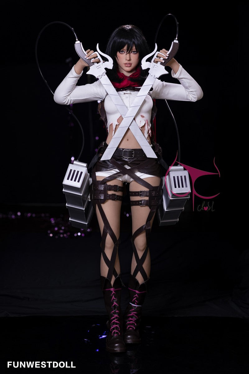 Mikasa Chloe sekspop (FunWest Doll 159 cm A-cup #035 TPE)