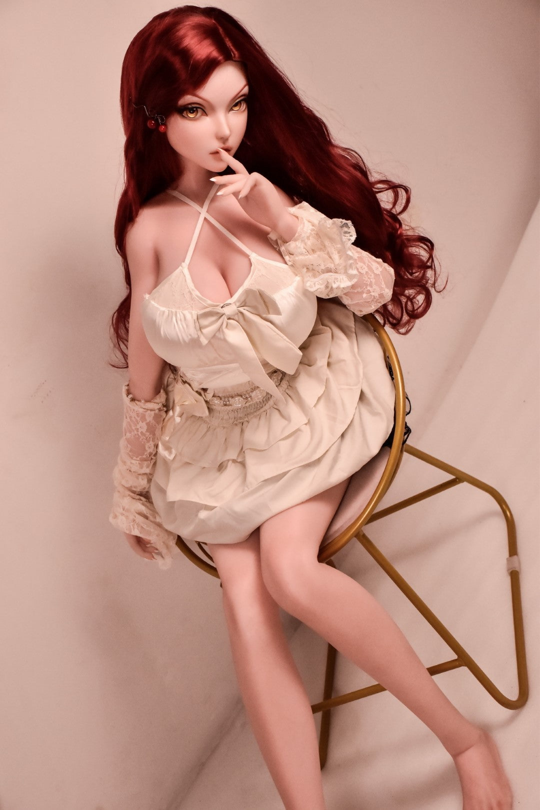 Andrea Cooper-sekspop (Elsa Babe 148 cm DHR010 siliconen)