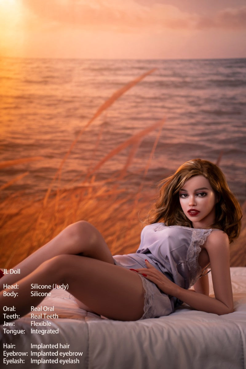 Judy sekspop (Jarliet 148 cm E-cup siliconen)