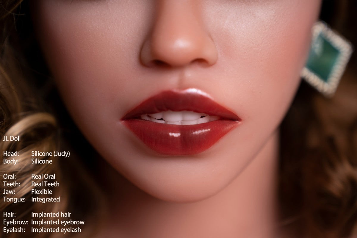 Judy sekspop (Jarliet 148 cm E-cup siliconen)