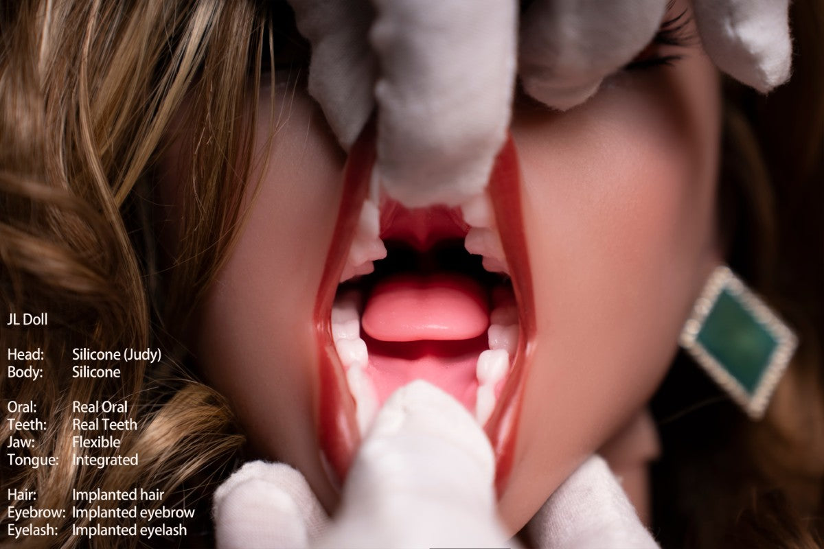 Judy sekspop (Jarliet 148 cm E-cup siliconen)