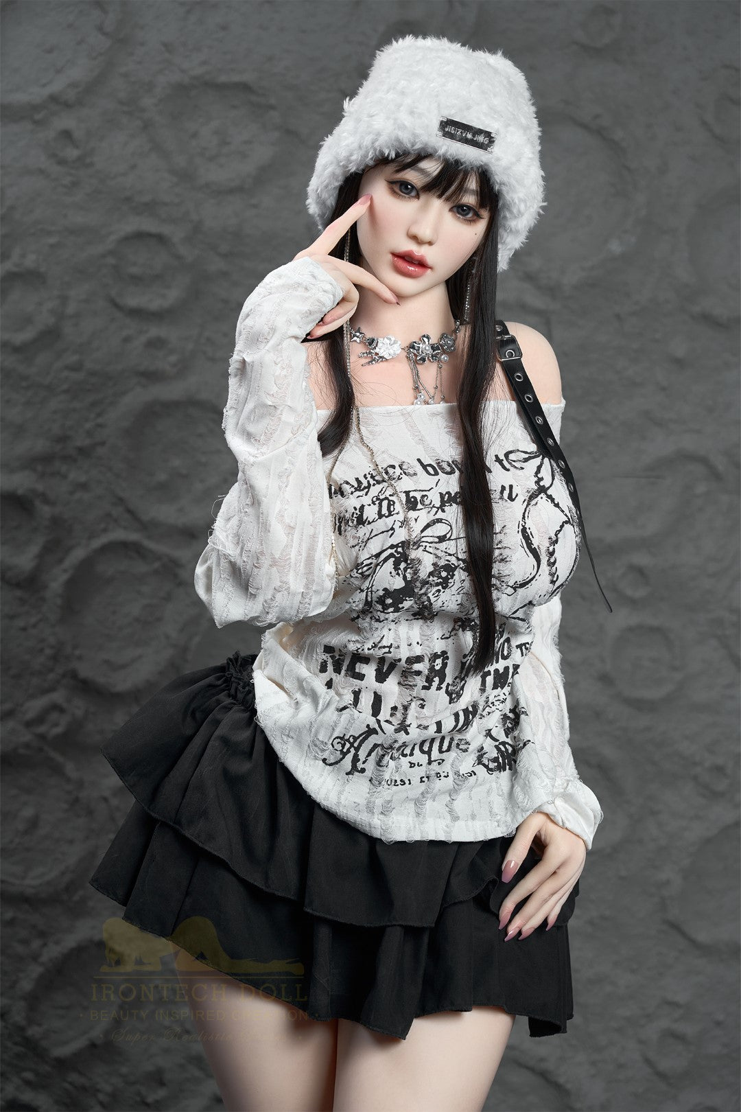 Yuna-sekspop (Irontech Doll 165 cm F-cup T1-1 siliconen)