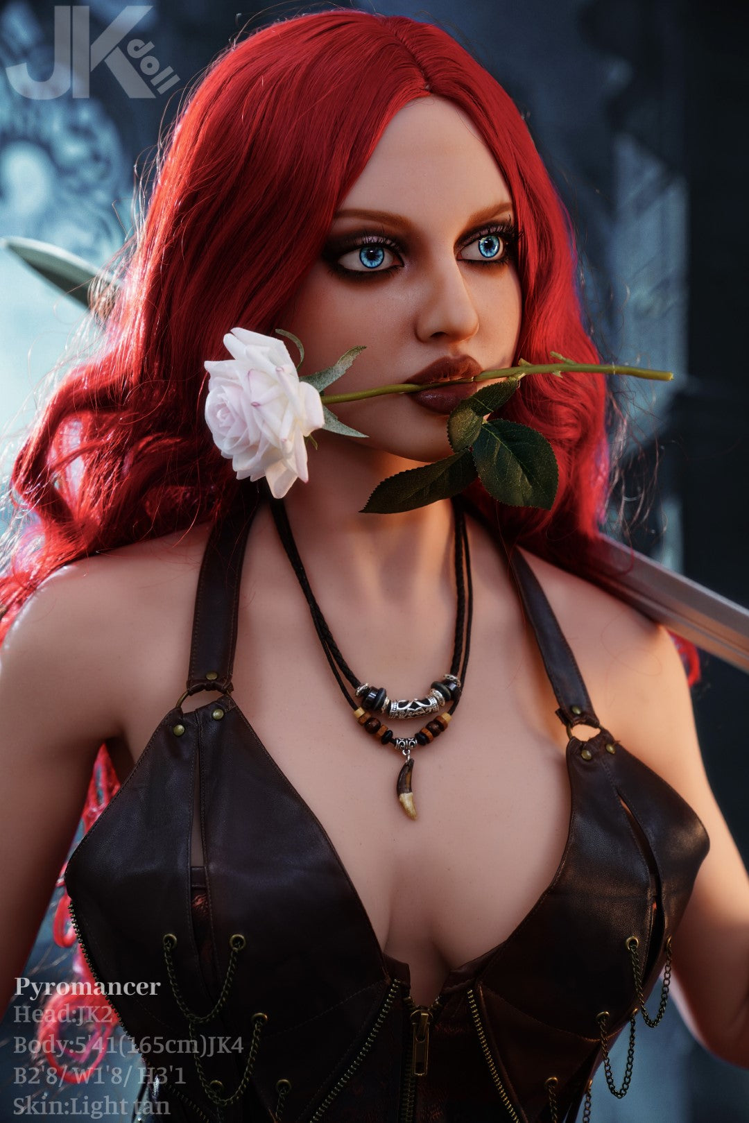 Pyromancer-sekspop (JK-Doll 165 cm D-cup JK2 TPE)