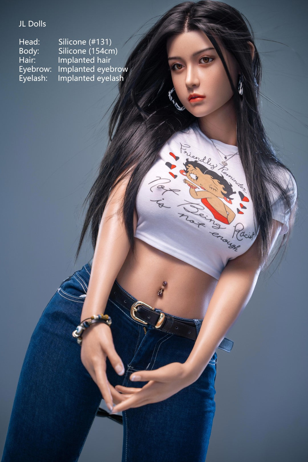 Rosie sekspop (Jarliet 154 cm C-cup siliconen)