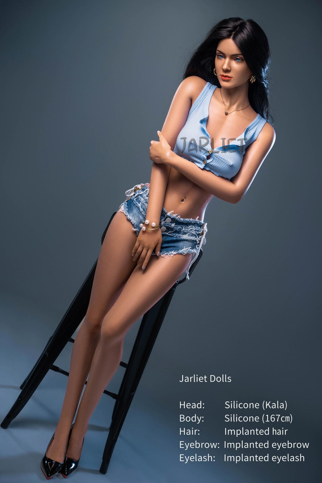 Kale sekspop (Jarliet 167 cm B-cup siliconen)